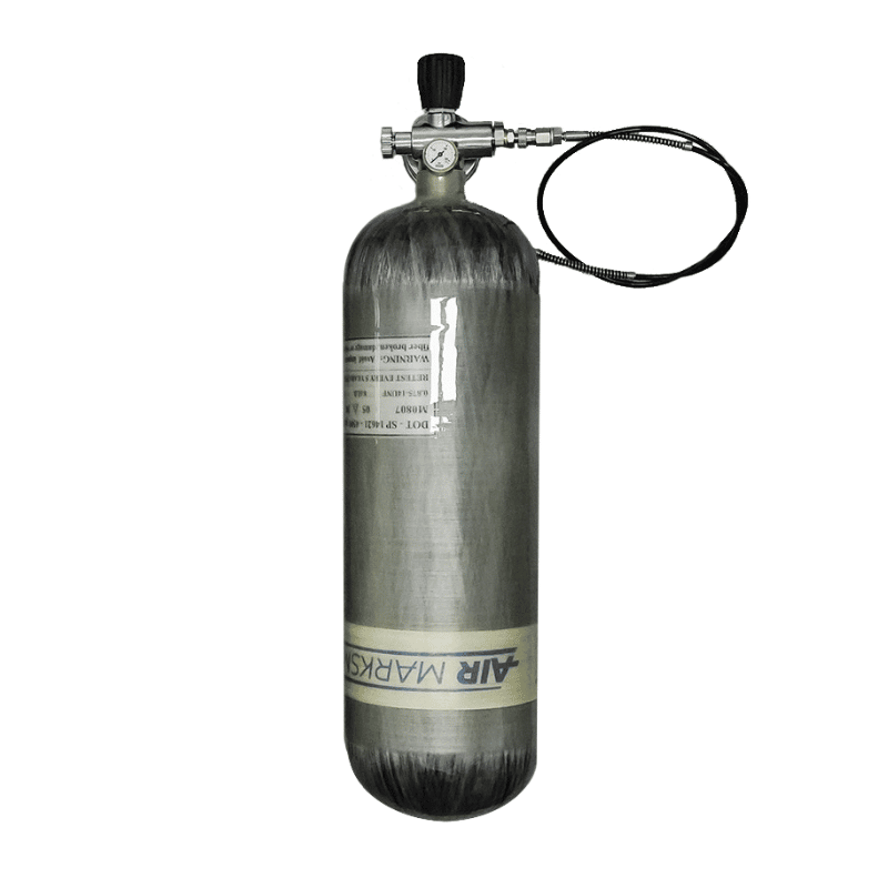 AIRMARKSMAN 75 CUBIC FOOT 4500 PSI FILL TANK WITH HOSE