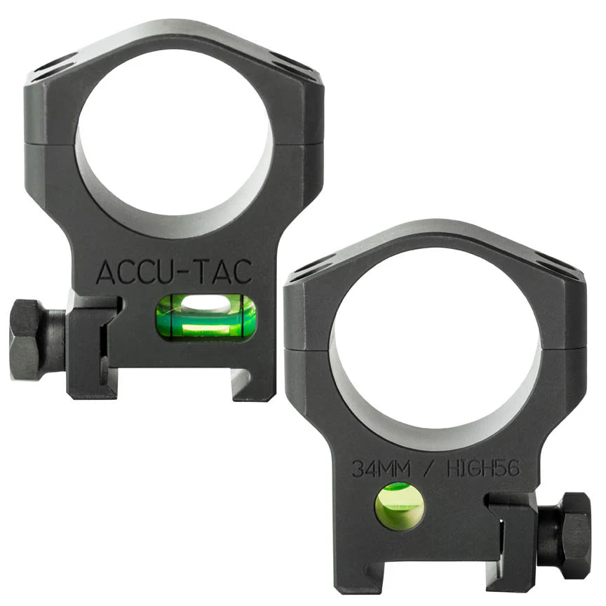 ACCU-TAC 34 MM SCOPE RINGS